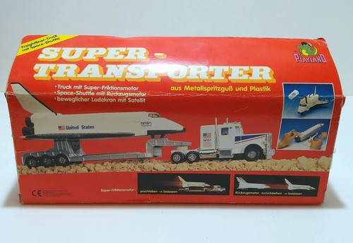 Juguete vintage. Playland Supertransporter NASA Columbia, Hecho en Alemania - Imagen 5 de 6