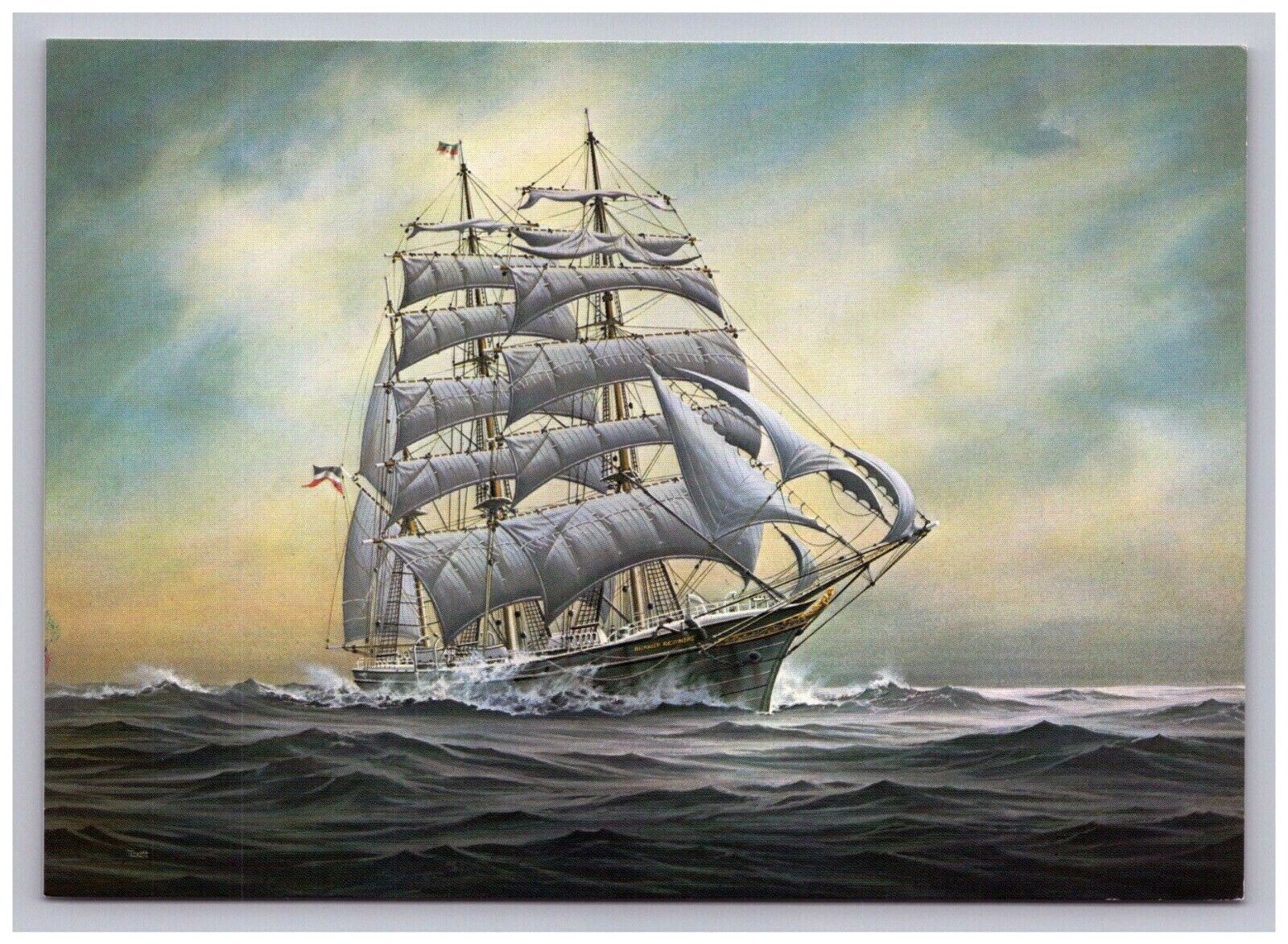 SAILING SHIP PAINTING