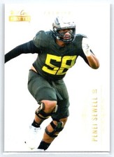 Penei Sewell 2021 Wild Card Matte Rookie Retail White #MBC-17