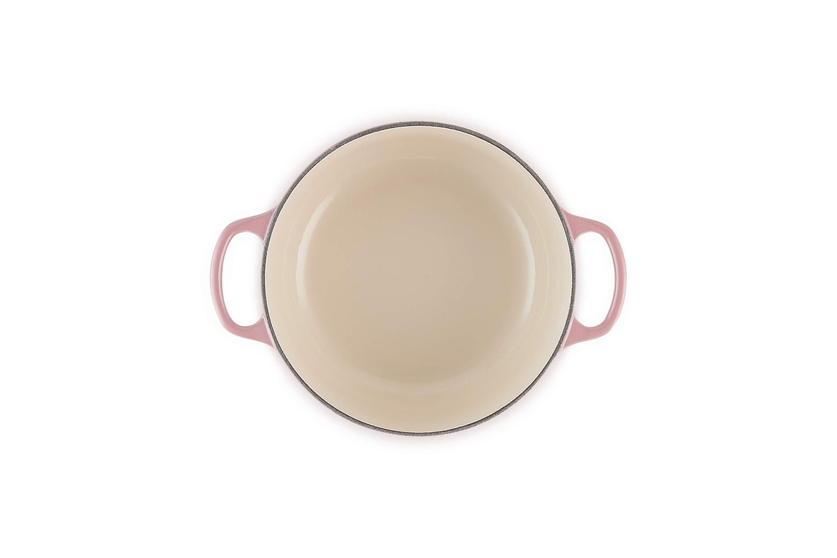 Le Creuset Cocotte Ronde Signature Round Casserole 20cm Berry Pink