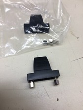 1pcs D-SUB Plastic Hood Cover Backshell  Screws for 9 Pin Flat ribbon  Only