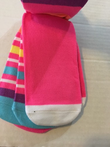 no show socks girls 7 pairs Girls Shoe size 9-2.5 Baseball Softball Theme Circo - Picture 5 of 12