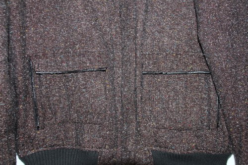 Nomis snowboard style jacket winter brown heavy testure design Size XL - Picture 2 of 13