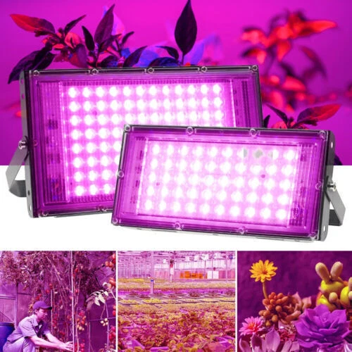 50W-300W LED Wachstumslampe Vollspektrum Innen Pflanzenlampe Grow Leuchte DE - Bild 1 von 12