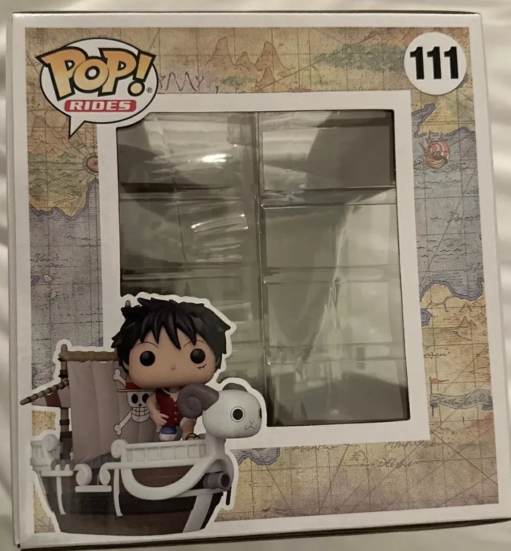 Funko Pop! Rides One Piece Luffy with Going Merry 2022 NYCC Exclusive  Figure #111