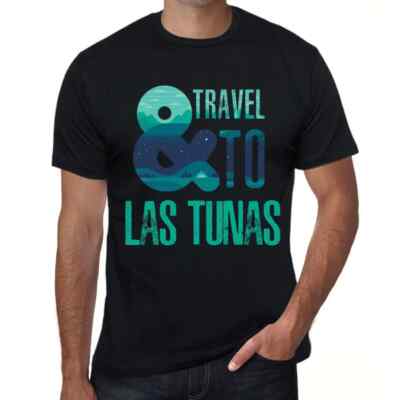 Herren Grafik T-Shirt Und Reisen nach Las Thunas   And Travel To Las Tunas