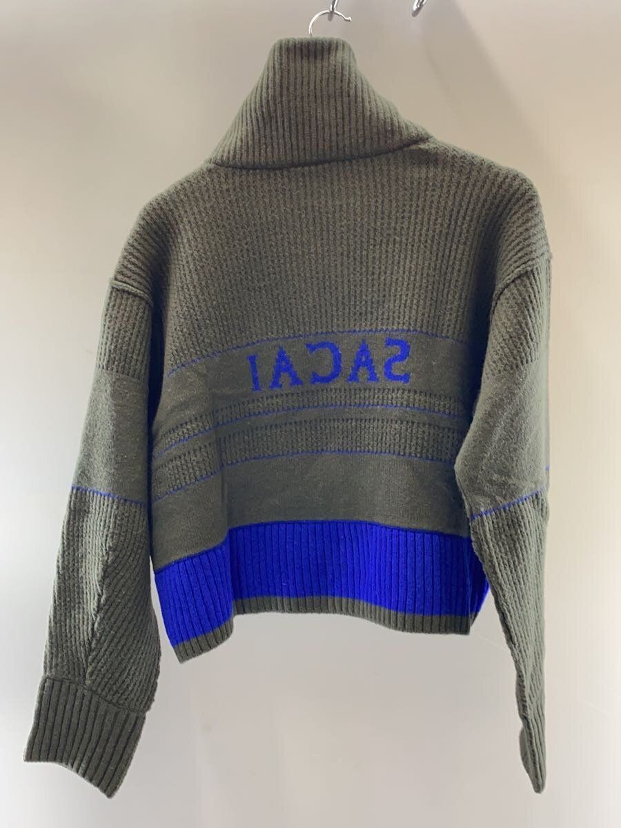 Sacai knit sweater (thick 3 wool Green 19-04696 Used | eBay Sacai knit sweater (thick 3 wool Green 19-04696 Used | eBay