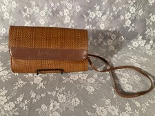 Vintage 90s Woven Purse 1990s Retro Perry Elis Preppy Coastal Cabot Cove Handbag