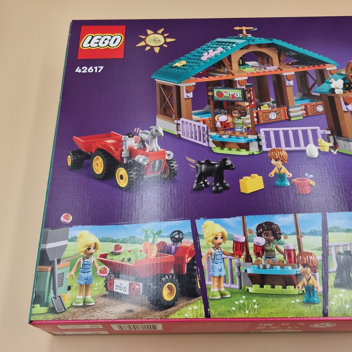Lego 42617 Friends Farm Animal Sanctuary 5 figs goat, cow