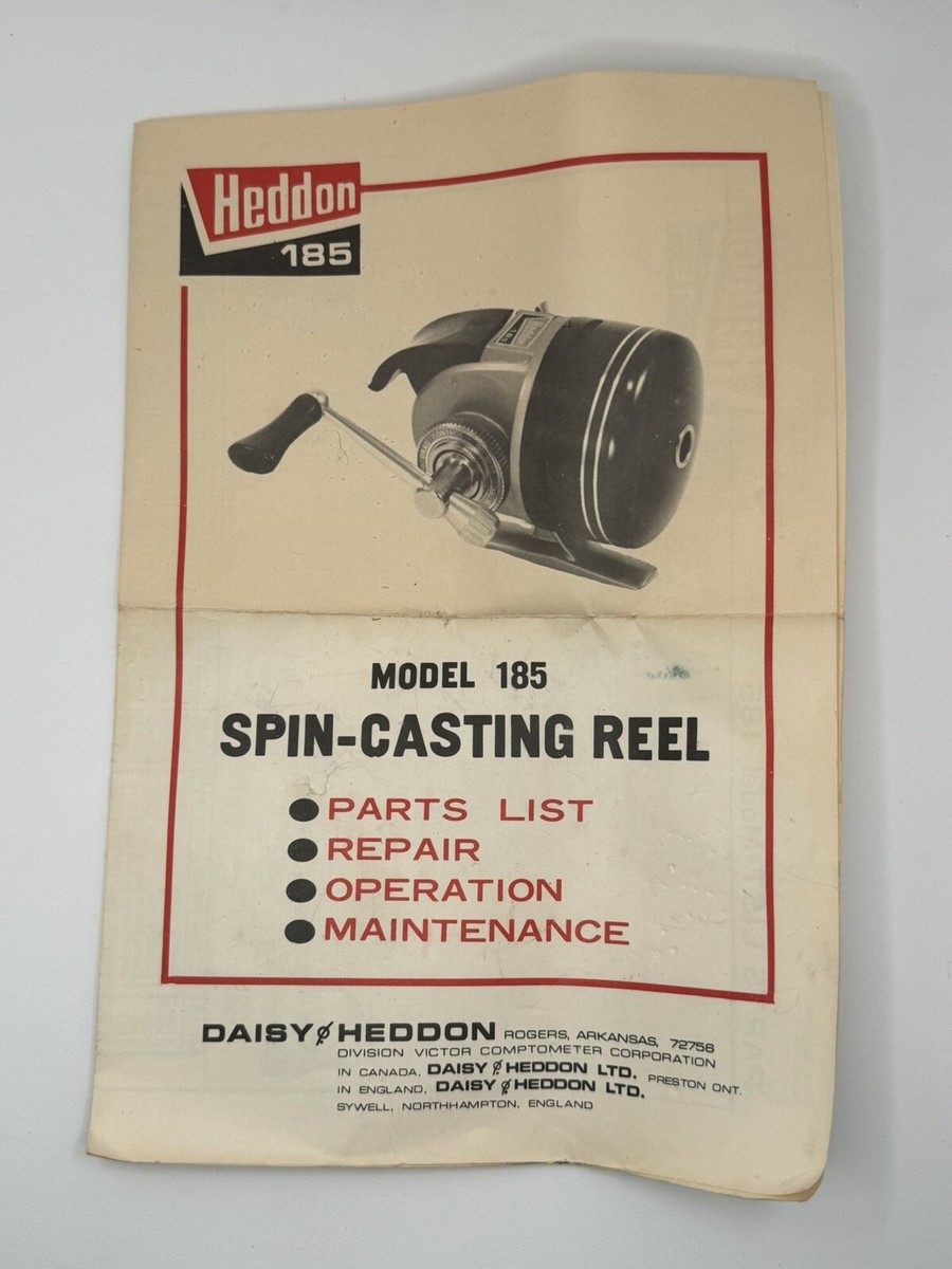 Vintage Heddon Convertible 185 Vintage Closed Faced Vintage Heddon Convertible 185 Vintage Closed Faced
