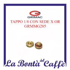 RICAMBIO ORIGINALE  TAPPO 1/8  CON SEDE  X OR PER MACCHINA GRIMAC GRMMG285