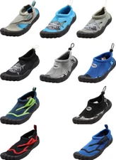 Norty Children Unisex Boy Girl Kid Slip on Aqua Socks Pool Beach Wave Water Shoe