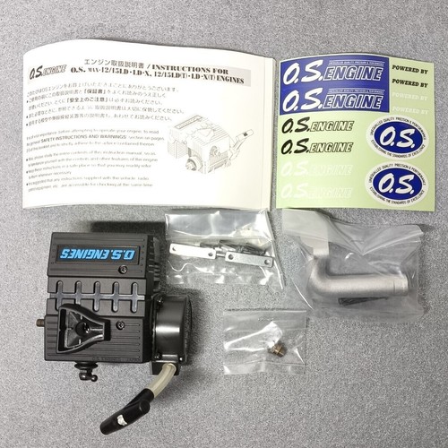O.S. MAX-12LD-X(T) 2.11cc 2-stroke glow engine for 1/10 R/C cars tamiya f/s - Picture 10 of 11