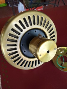 Vintage Hunter Ceiling Fan Motor 120v 0 85amps 60hz Model 23510