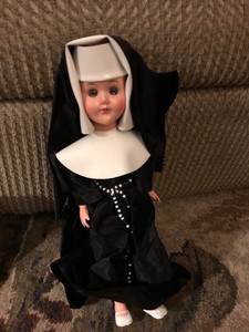 vintage nun doll