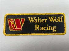 Walter Wolf Racing Vintage Patch NOS Formula 1 Indy Rally Hot Rat Rod Car