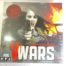 V Wars Board Game Tabletop Vampire Miniatures IDW First Print Bonus Sealed