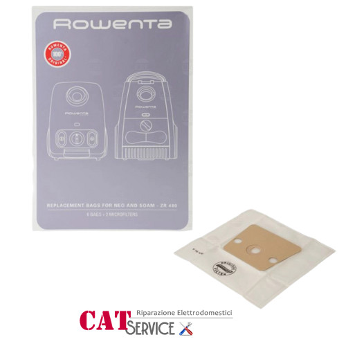 Sacchetti originali Rowenta per aspirapolvere Neo