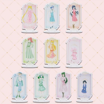 Sailor Moon Acrylic Stand Full Complete Set of 10 Ichiban Kuji Antique Outfit