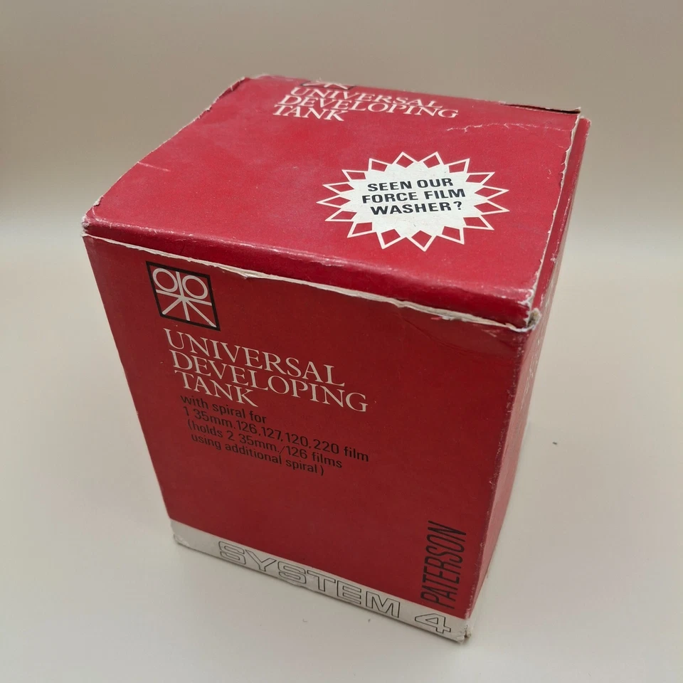 Patterson System 4 35mm Film Developing Tank w/BOX. *VGC*. (refB) - Image 3 of 4
