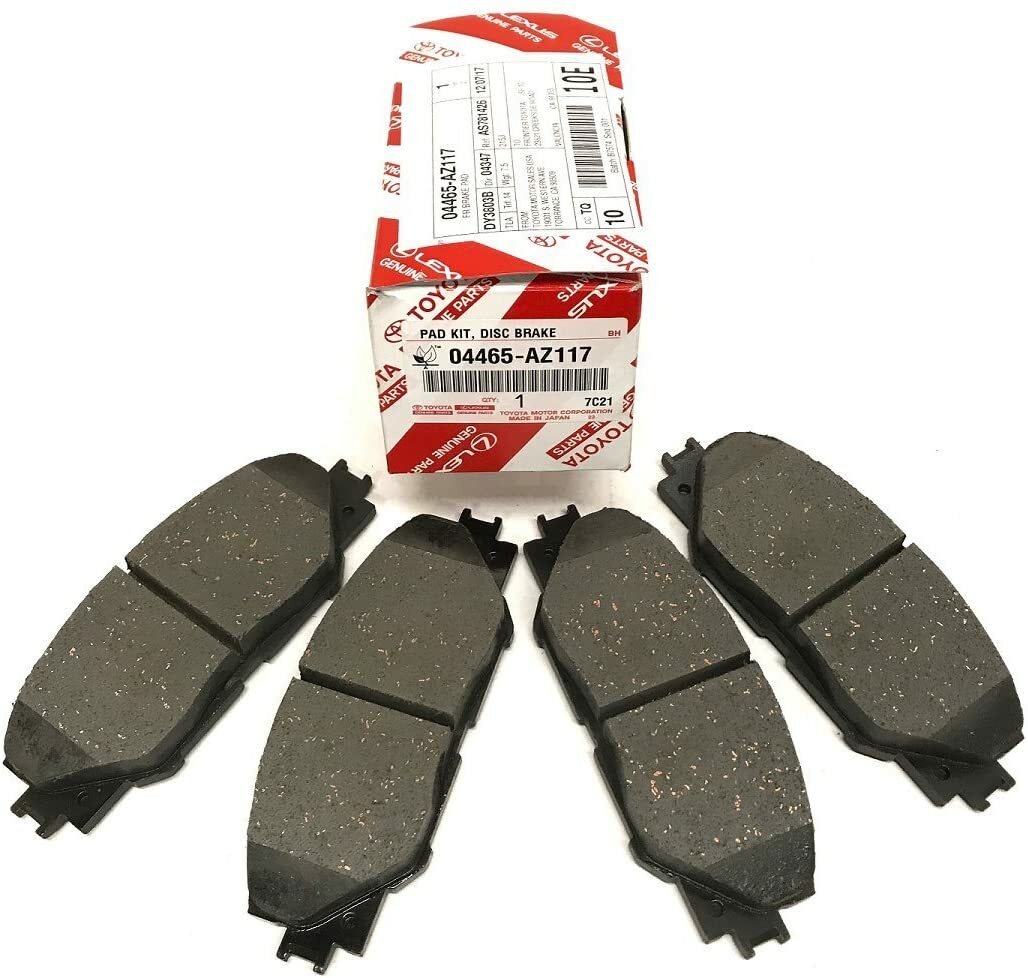 Toyota OEM Factory Front Disc Brake Pads Set 04465-AZ117
