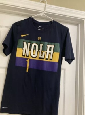 Men s Zion Williamson Nike DriFit New Orleans Pelicans T-Shirt Size Small