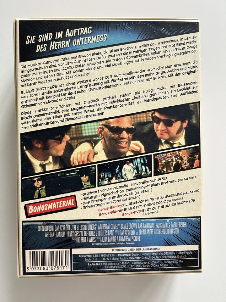 Blues Brothers - Extended Version Deluxe Edition - Limited Box Set - neuwertig - Bild 2 von 4