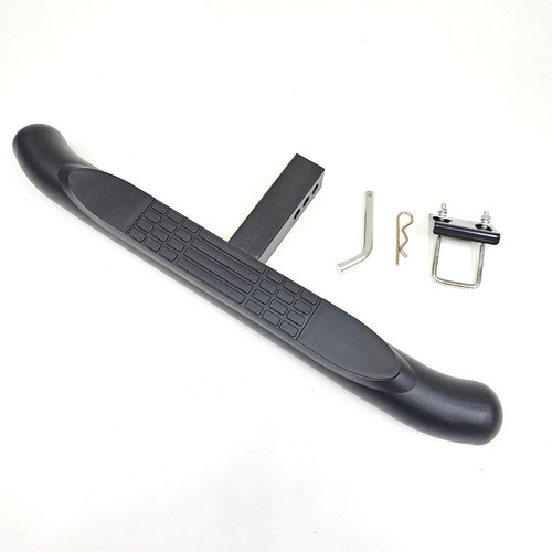 Fit 2" Guard Black 30x3" Receiver Truck Heavy Duty Steel Tow Hitch Step Bar - Picture 2 of 4