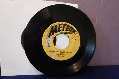 Bep Brown, Kickin The Blues Around / Round House Boogie, 1952 Meteor 45-5001