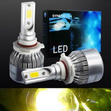 Syneticusa Yellow 3000k 9006 Led Fog Lamp Conversion Kit Light Bulbs