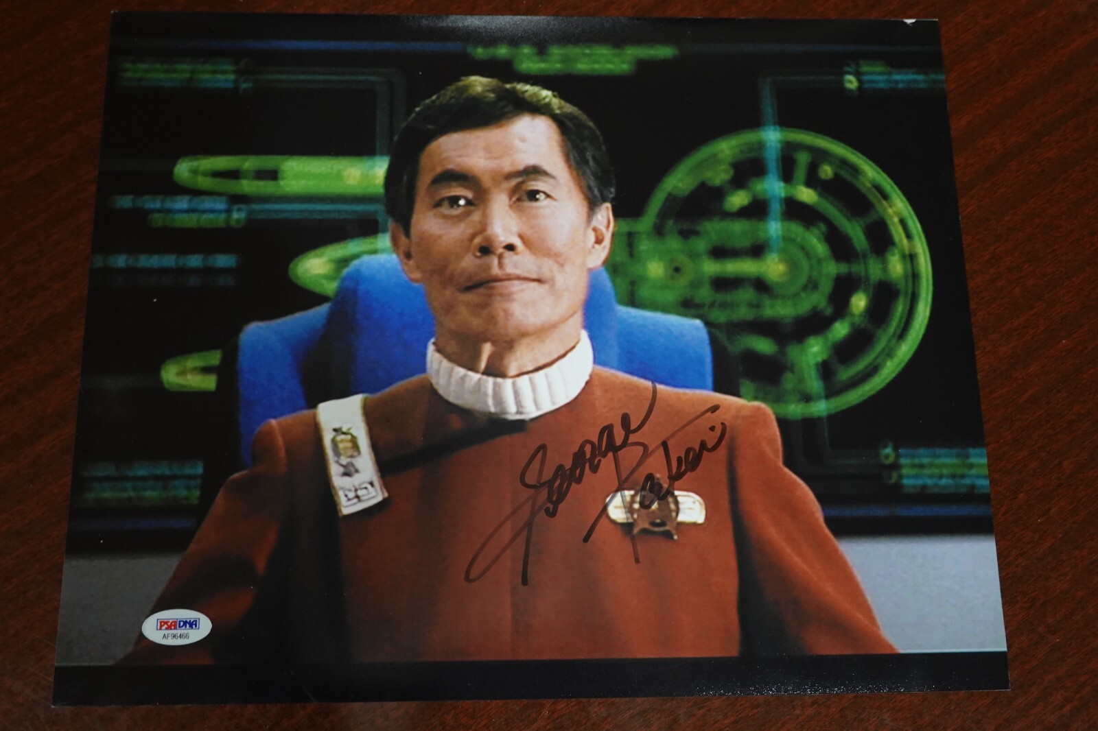 George Takei Star Trek Sulu Hand Signed Autographed Photo W/ PSA/DNA COA