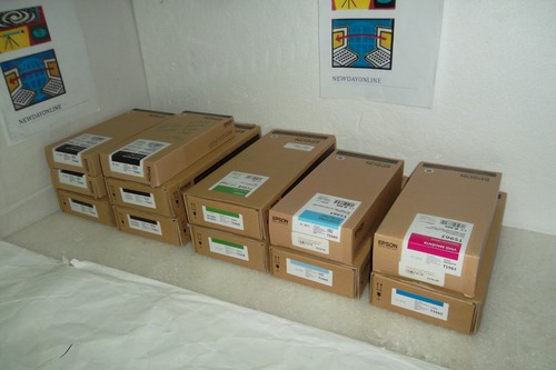 LOT-23 Epson Stylus Pro Ink 7890 7900 9900 T596B T5962 T5964 T5969 T5963 New - Picture 2 of 21
