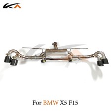 KA Escape Para BMW X5 N55 F15 3.0T Acero Sección Trasera Fin Piezas