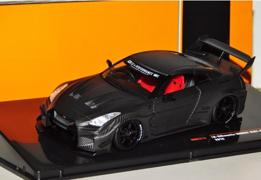 ミニカー MOC313 LB-Silhouette WORKS 35GT-RR NISSAN LB SILHOUETTE WORKS 35GT RR 2019 CARBON IXO MOC314 1