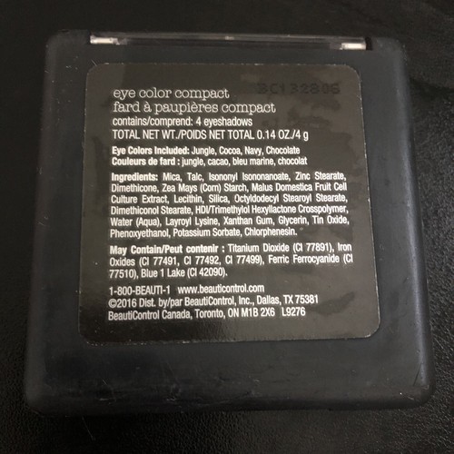 BeautiControl Party 'til Dawn Look Eye Color Compact Of 4 Shadows New - Picture 5 of 6