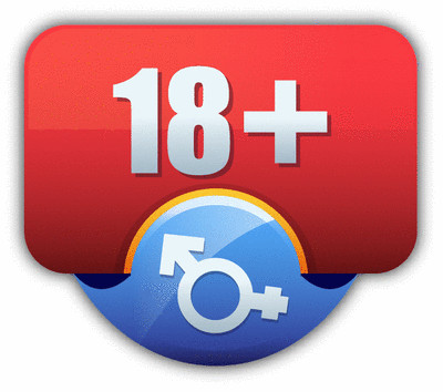 18+ Eighteen Plus Adult Car Bumper Sticker Decal 5'' x 4''