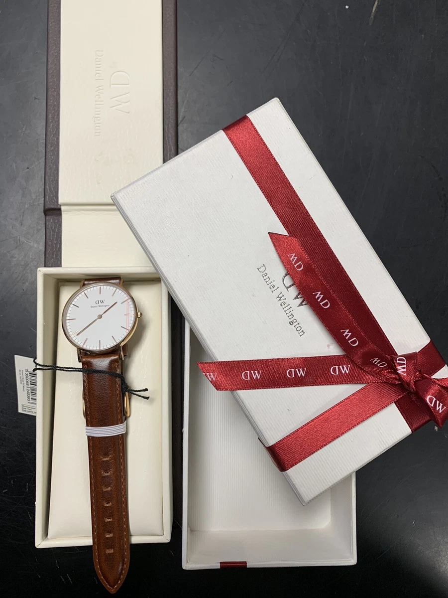 Daniel Wellington 0507DW Classic St. Mawes Leather Strap Watch