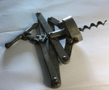 Vintage corkscrew francese a leve multiple PERFECT.