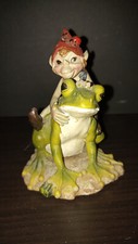 Statuetta Pixies Anthony  FisherI Folletto Elfo Rana da Collezione