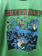 Vintage Green Day Band Unisex Cotton T-Shirt S to 5XL US952