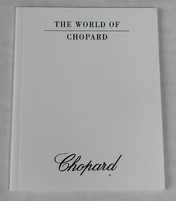 CHOPARD Watch original booklet the world of Chopard book 2008 | eBay