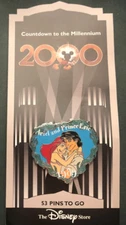 Disney pin 701 Ariel Prince Eric 1989 Countdown To the Millennium Princess Store