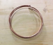 1/16? copper tube / pipe x 1' length x 26 gauge (26swg) live steam model making