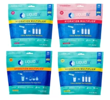 Liquid I.V. Hydration Multiplier 30 Individual Serving Stick Packs 