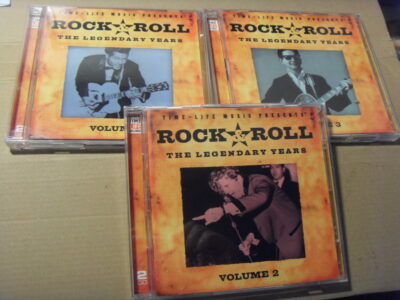 Rock & Roll The Legendary Years Vol 1 bis 3 - Time Life LYR/01,02,03