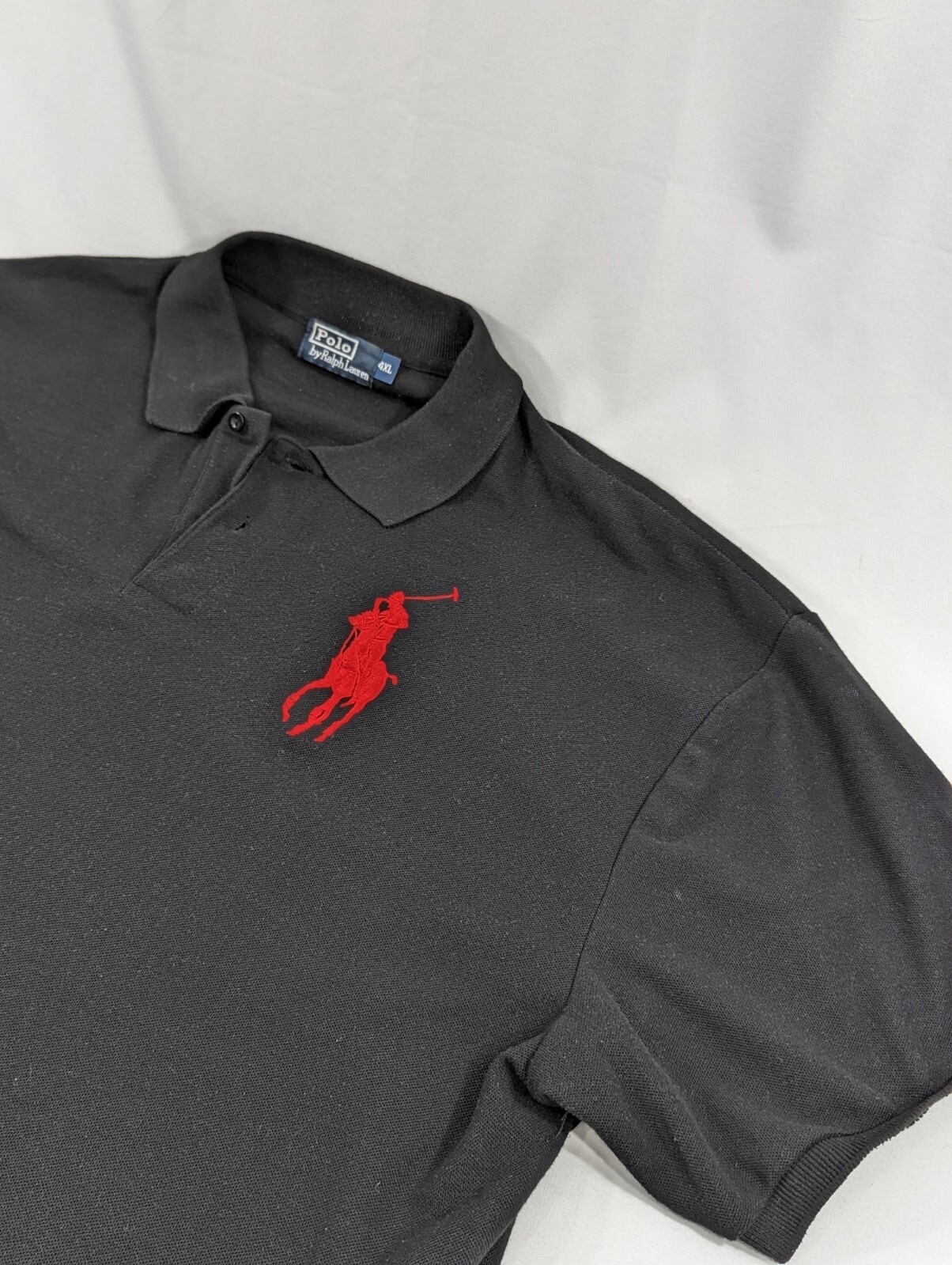 POLO RALPH LAUREN BIG PONY CAMICIA UOMO VINTAGE #3 TAGLIA (4X) USATA IN OTTIME CONDIZIONI