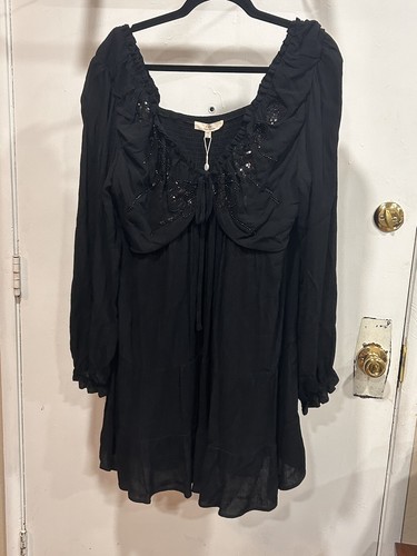 Chelsea And Violet Black Dress Size XXL New With Tags - Picture 2 of 9