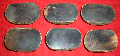 (6) Contemporary Big 2-Hole Bovine Bone "Feature" Beads (Over 2" X 1.25") - Picture 2 of 6