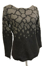 Ruby RD Sweater, Small, long sleeves, Silver  Gray