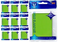 600 MAX PRO SMALL PREMIUM GREEN DECK PROTECTORS SLEEVES Yugioh Lot - New!